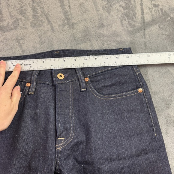 Bonobos Jeans Mens 28x30 Dark Tailored Selvedge Raw Denim Capsule USA Made NEW - Picture 6 of 16